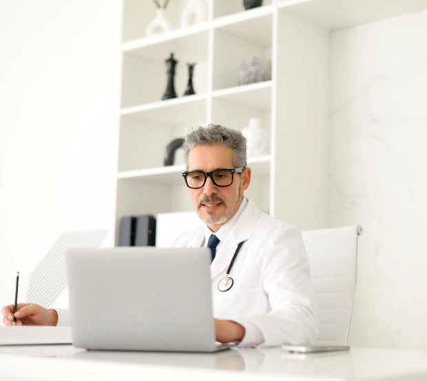 фото врача нарколога на онлайн приеме